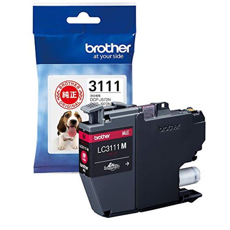 ブラザー工業 brother 純正インクカートリッジ LC3111M マゼンタ MFC