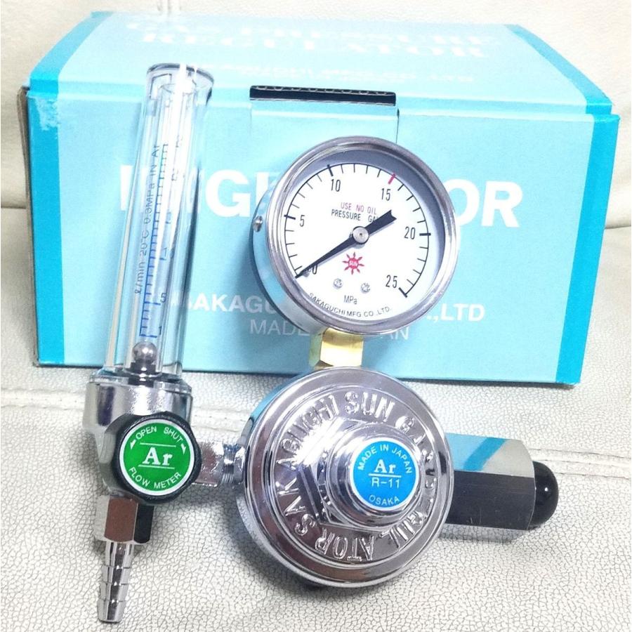 アルゴンガス調整器 阪口製作所 R-11 新品未開封 アルゴン溶接