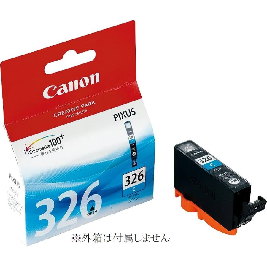 新品未開封Canon 326 純正インクカートリッジ キヤノン（Canon） キャノン 純正インクカートリッジ BCI-326C シアン