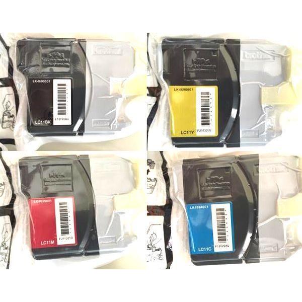 MyMio brother 純正インク LC11-4PK 4色セット 箱なし LC11BK