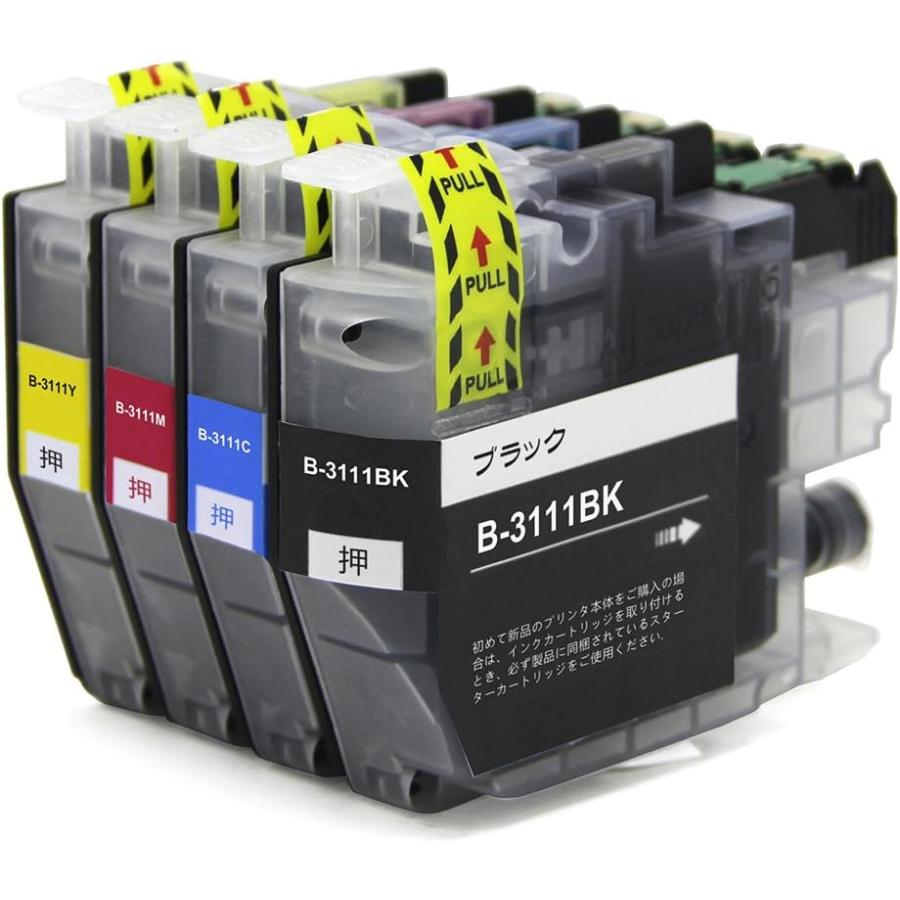 ブラザー工業 LC3111-4PK ブラザー 純正互換インクカートリッジ 4色組