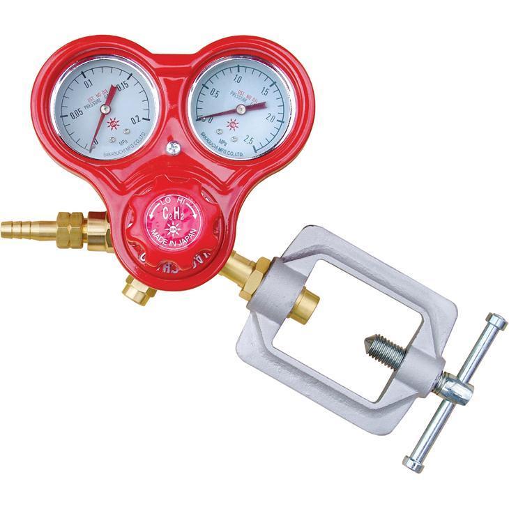 SG-4 アセチレン調整器 逆火防止器付 阪口製作所 |  | 02