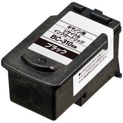CANON 純正互換リサイクルインク BC-310 黒 BLACK MP493 MP490 MP480 MP280 MP270 iP2700 MX350 MX420 | キヤノン