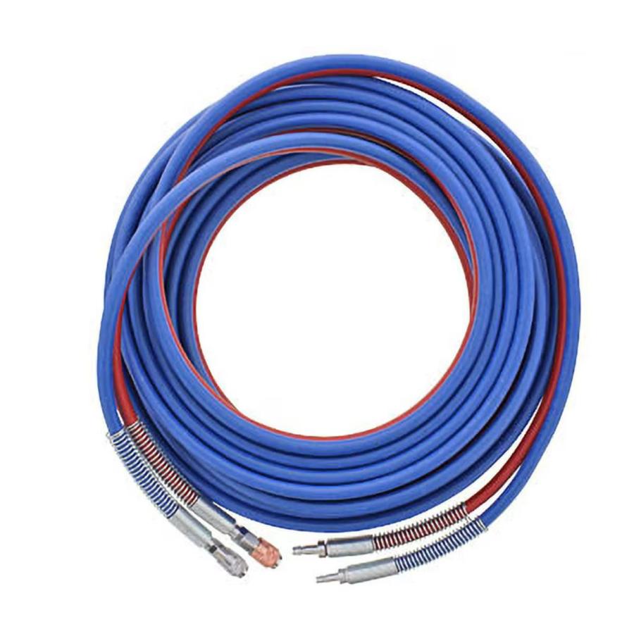 ガス調整器セット ツインホース 切断器 細径ツインホース 20m カチット ワンタッチカプラ付き 酸素+プロパン