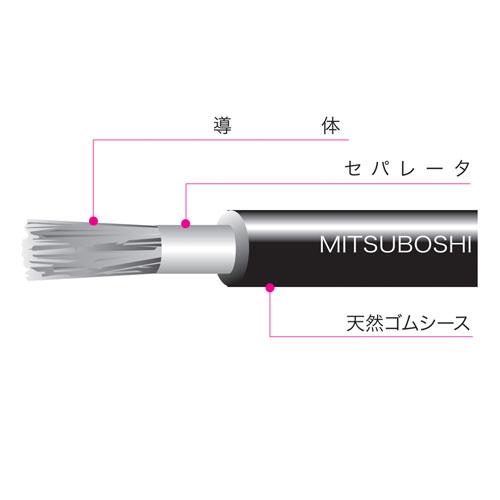 WCT 60スケア 溶接用キャプタイヤケーブル 延長線 10m ジョイント装着