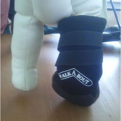 Walk About ナックリング用ウォーカーブーツ（保護ブーツ）　XＬ　1ペア_1