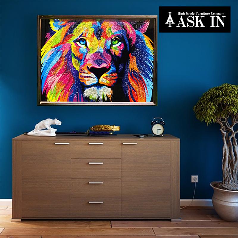 クリスタルアート ライオン ピクチャー アートフレーム POP 楽天市場】クリスタルアートパネル クリスタルピクチャー アート