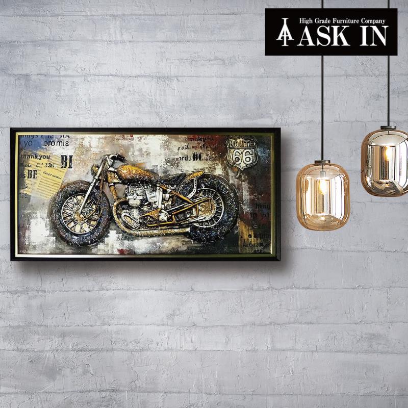 クリスタルアート ライダー103 アートパネル 98x44cm 写真 おしゃれ