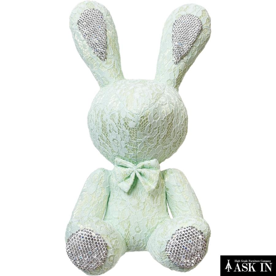 うさぎ ぬいぐるみ ギフト キラキラ 36cm 可愛い お洒落 上品 高級感