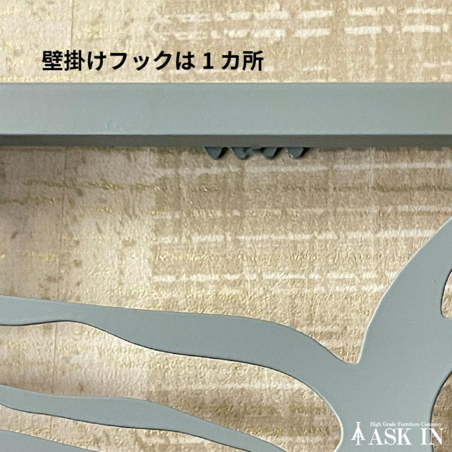 壁掛けオブジェ キ?ョエーL 魚 フィッシュ アイアン 壁飾り ウォールアート オブジェ ミッドセンチュリー アンティーク調 レトロ モダン TOYJ18-423GG_4