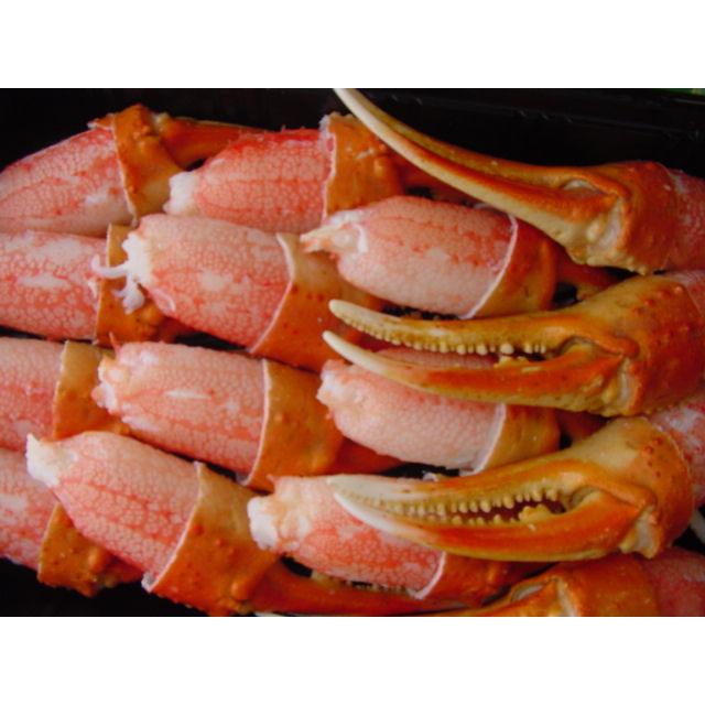 美味!!「ずわい蟹lL-1kg」(1パック41-50本入り)AA級品食べやすい