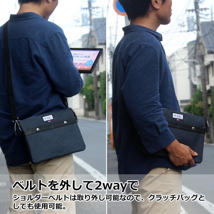 タブレットケース メール便送料無料 61 ショルダーバッグ 11インチタブレットをしっかり収納 メンズ レディース 小さめ 斜めがけ ショルダー タブレットバッグ W 61 Mik 鞄と財布のアスカショップ別館 通販 Yahoo ショッピング