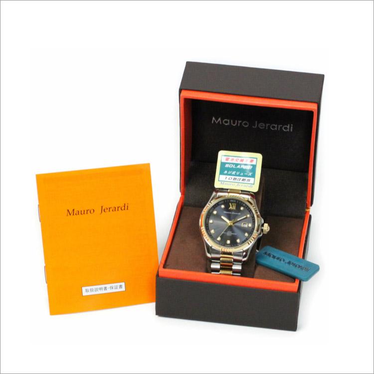 腕時計 メンズ Mauro Jerardi ソーラーウォッチ Mj 037マウロジェラルディ 紳士 太陽光 ソーラー 10気圧防水 送料無料 W Mj037 Lin 鞄と財布のアスカショップ別館 通販 Yahoo ショッピング