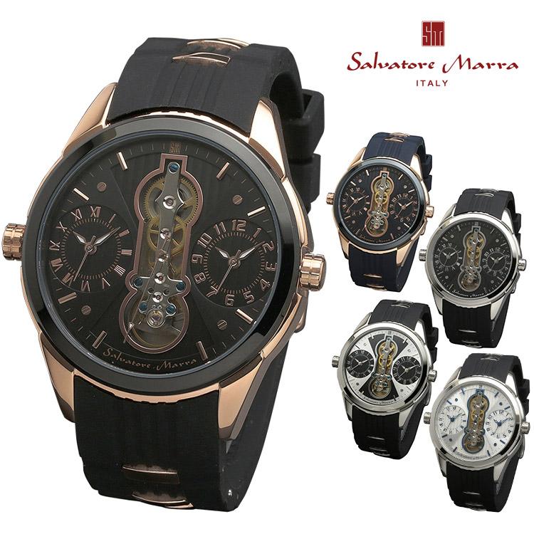 最安値 腕時計 メンズ Salvatore Marra Sm サルバトーレマーラ ツインクォーツ 時計 クォーツ レザーベルト ビジネス カジュアル 春夏新色 Mtkbrasil Com Br