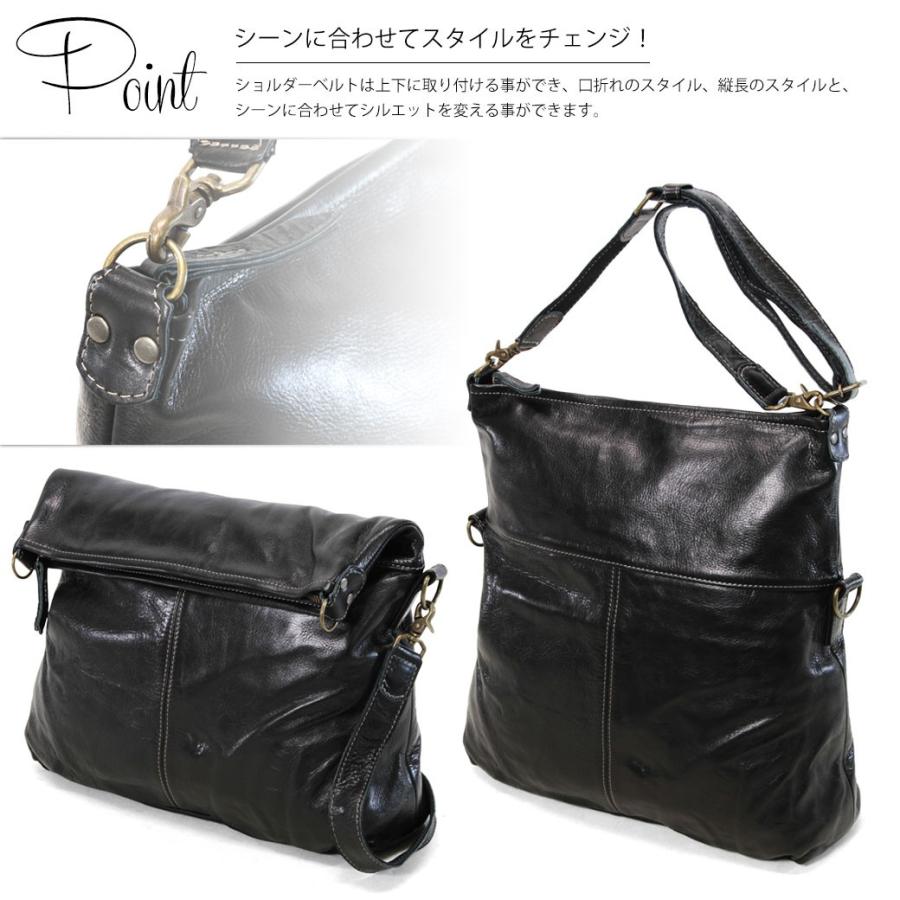 ショルダーバッグ メンズ 革 ブランド A4 日本製 VANITY BASH 