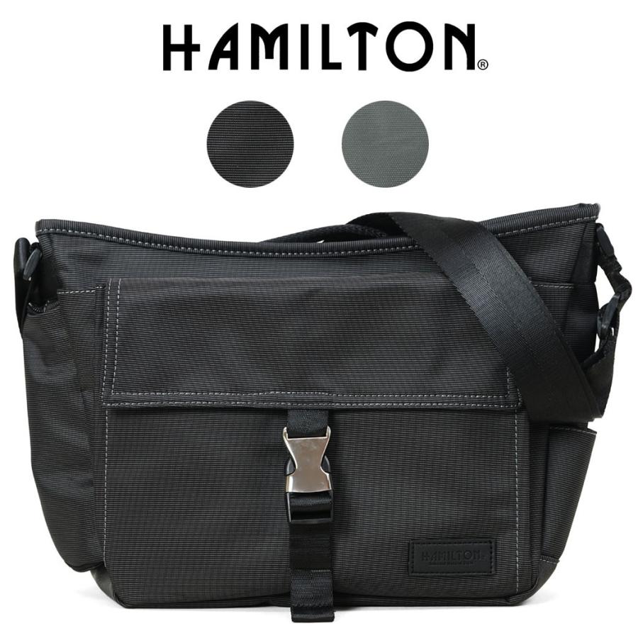 ショルダーバッグ メンズ 軽量 ブランド HAMILTON ハミルトン ドビーナイロンショルダー 斜めがけバッグ メンズショルダーバッグ 30代 40代 50代