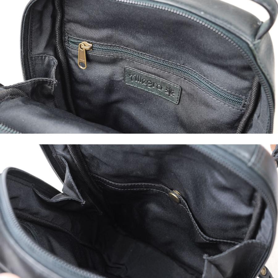 ボディバッグ メンズ 本革 Allegro アレグロ ブオン ワンショルダー 