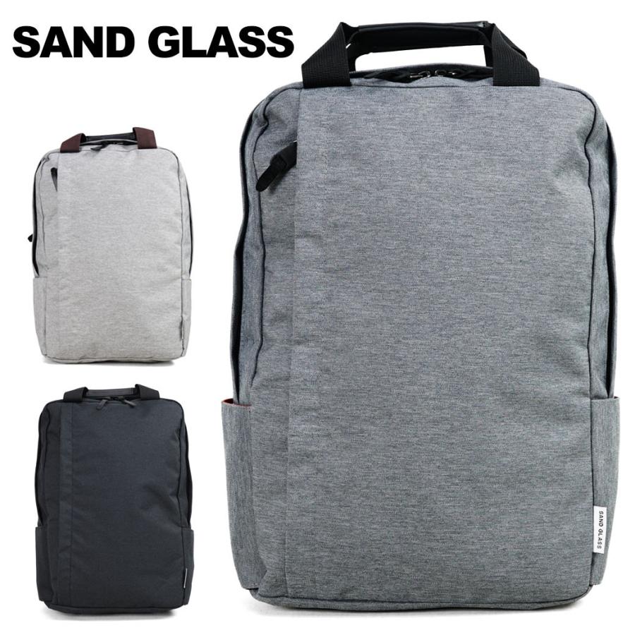 リュック メンズ ビジネス バックパック シンプル ビジネスバッグ SANDGLASS サンドグラス A4 縦型 スクエア ノートPC対応 リュックサック 30代 40代 50代