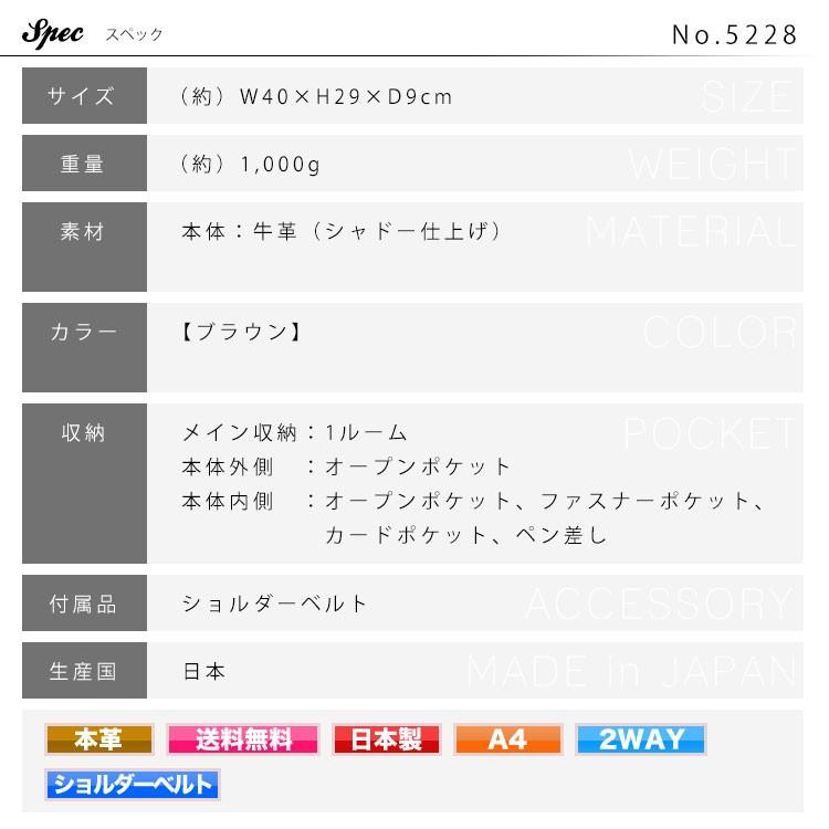 ビジネスバッグ メンズ 革 A4 ブリーフケース ブランド 本革 斜めがけ 2Way Lugard ラガード G3 ジースリー レザー 青木鞄 日本製 30代 40代 50代の画像