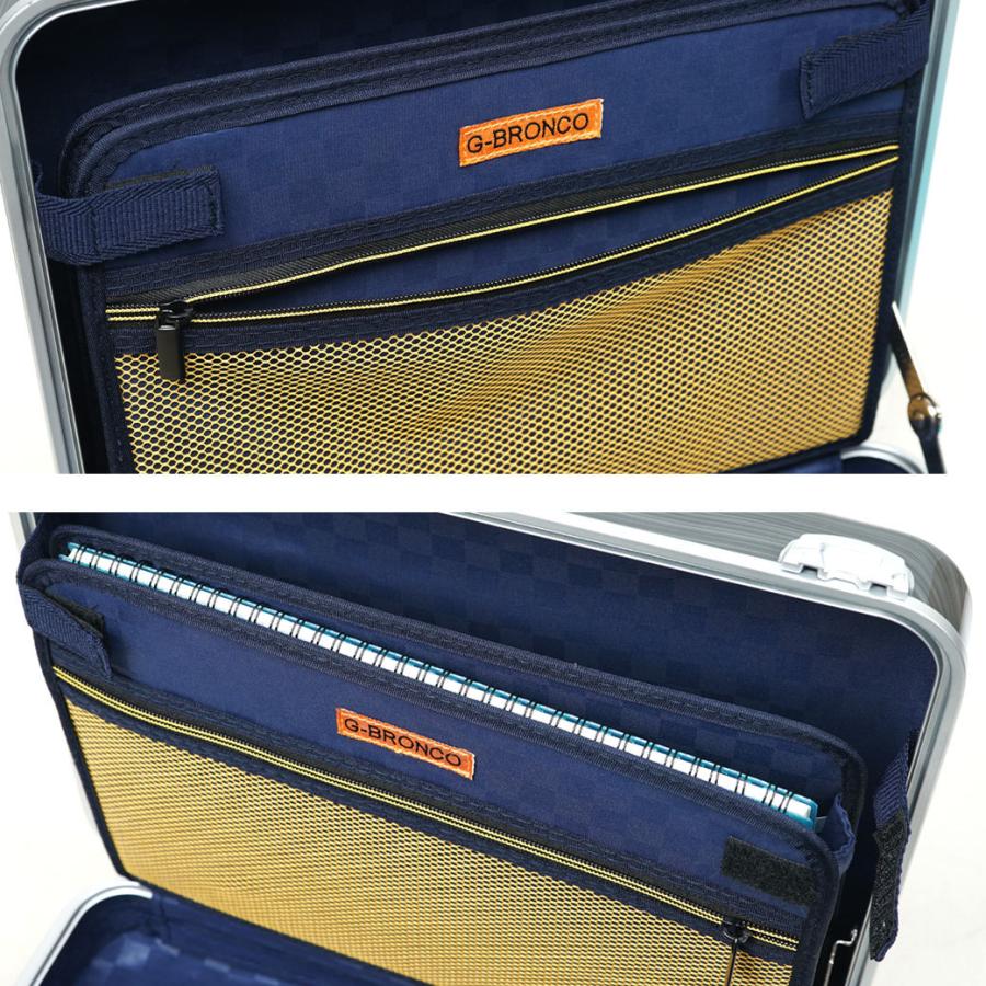 アタッシュケース A4 ハード ビジネスバッグ メンズ  G BRONCO ジーブロンコ アタッシュ PC対応 ポリカーボネート 2way ショルダーバッグ 30代 40代 50代の画像