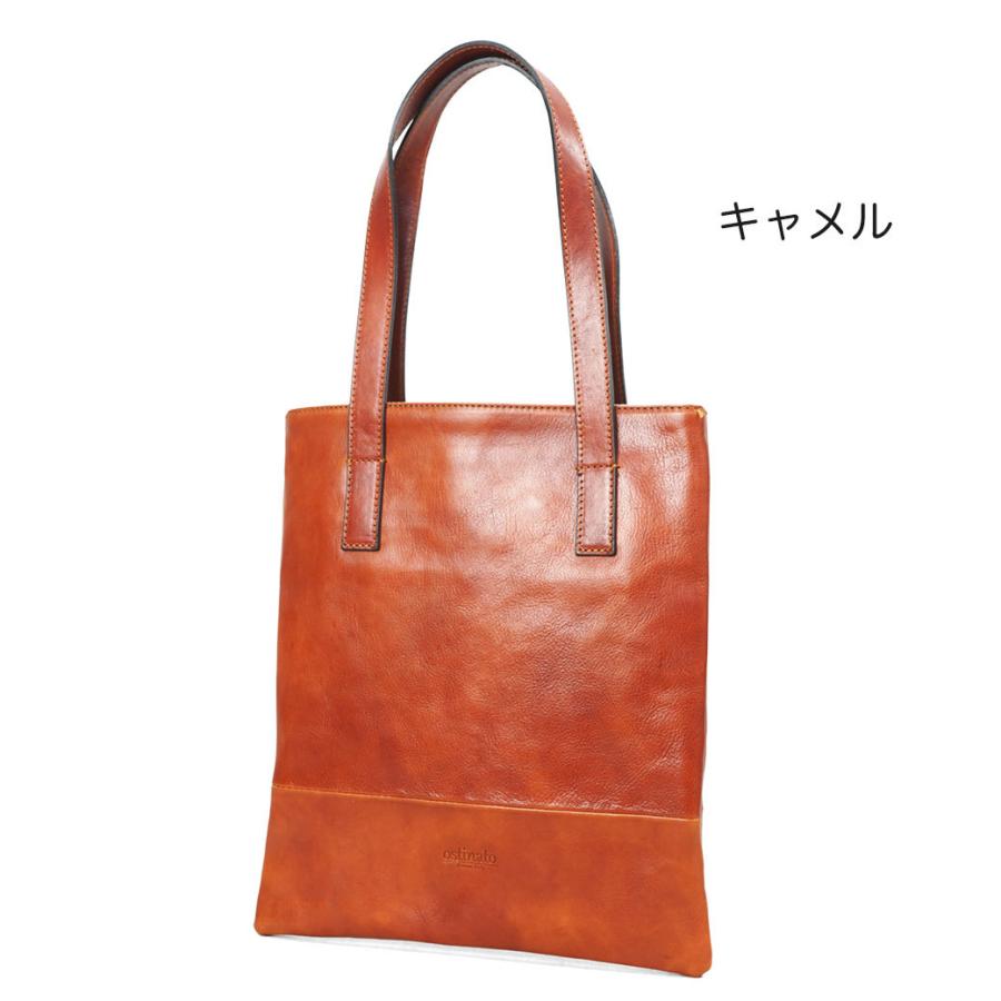 トートバッグ メンズ 本革 ビジネス 通勤 Ostinato オスティナート 
