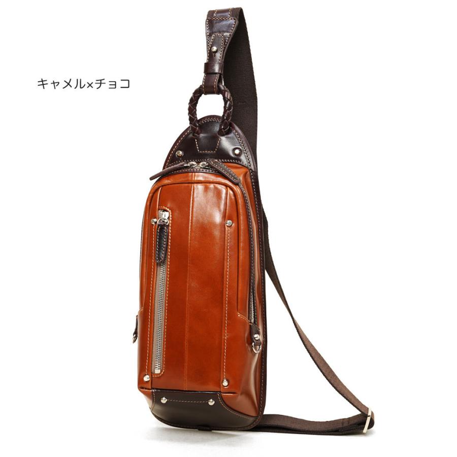 ボディバッグ メンズ 本革 Ciao バッグ 肩掛け Kiefer キーファーノイ