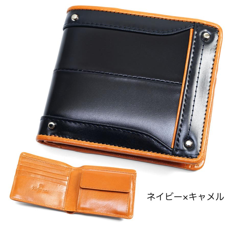 【新品未使用】キーファーノイ　チャオ　レザー　二つ折り財布 チャオ 折財布 二つ折り レザー カジュアル財布 クリスマス