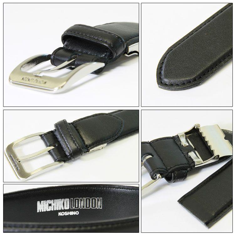 MICHIKO LONDON（ミチコロンドン） ベルト メンズ 本革 ビジネス