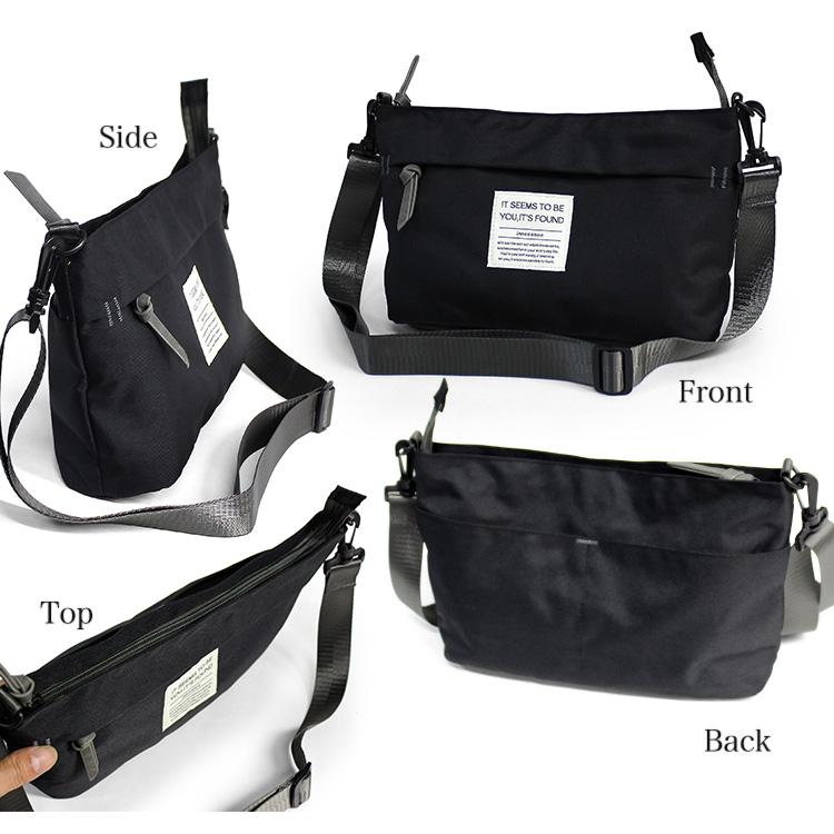 ショルダーバッグ メンズ レディース innocence 4X30 横型コンパクト