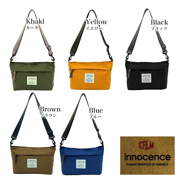 ショルダーバッグ メンズ レディース innocence 4X30 横型コンパクト