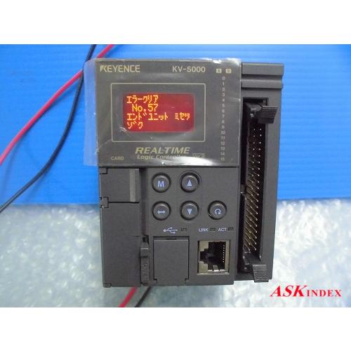 □□ ※送料無料【管理番号HB1281】KEYENCE PLC Ethernet 内蔵 CPU
