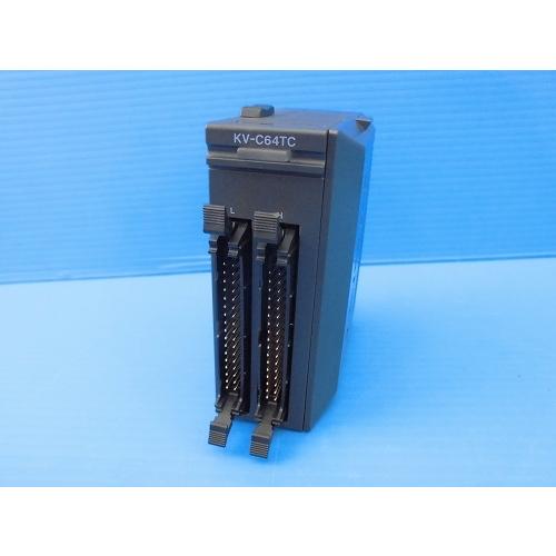 専用　PLC □□ ※送料無料【管理番号J10486】KEYENCE PLC 64点 コネクタ