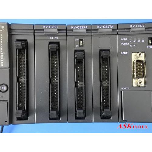 □□ ※送料無料【管理番号JC0343】KEYENCE PLC KV-3000,他 (通電確認済