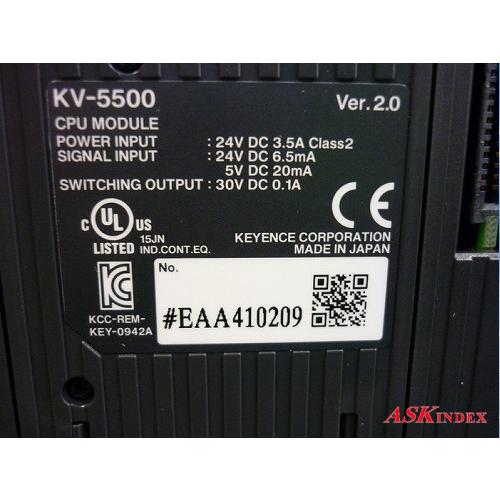 □□ ※送料無料【管理番号N11061】KEYENCE PLC Ethernet/IP 内蔵 CPU
