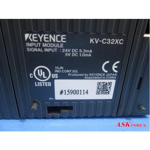 □□ ※送料無料【管理番号N30916】KEYENCE PLC 32点 コネクタ KV-C32XC