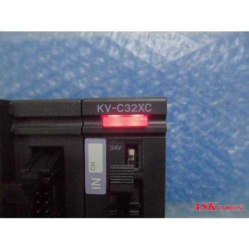 □□ ※送料無料【管理番号N30916】KEYENCE PLC 32点 コネクタ KV-C32XC