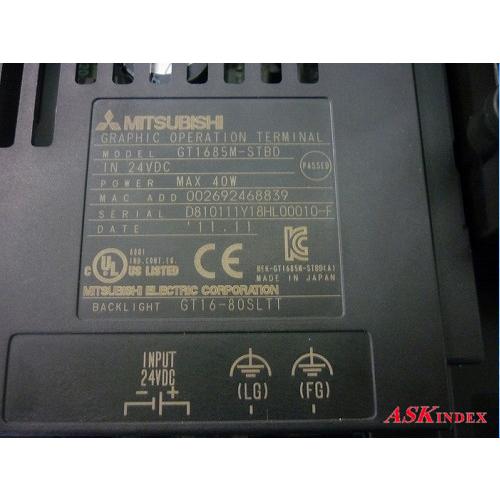 □□ ※送料無料【管理番号NC0727】三菱電機 表示機 GOT GT1685M-STBD