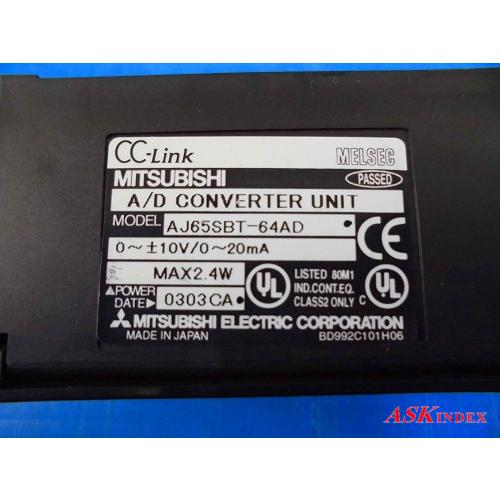 □□ ※送料無料【管理番号O51001】三菱電機 CC-Linkアナログ−デジタル 