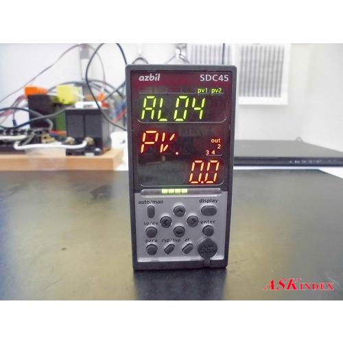 アズビル　デジタル指示調節計　SDC45 デジタル指示調節計 SDC 形 C3A/C3B/C2A/C2B | 調節計（温調計