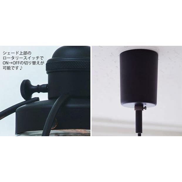 店舗 照明 ポイント利用  ペンダントライト 泡ガラス レトロ カフェ風 クールモダン ヴィンテージ スタイリッシュ Ao アオ LT-2626 インターフォルム 1灯 | INTERFORM | 09