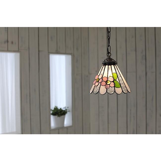 可愛い ペンダントライト ポイント利用 カフェ 照明 おしゃれ ステンド