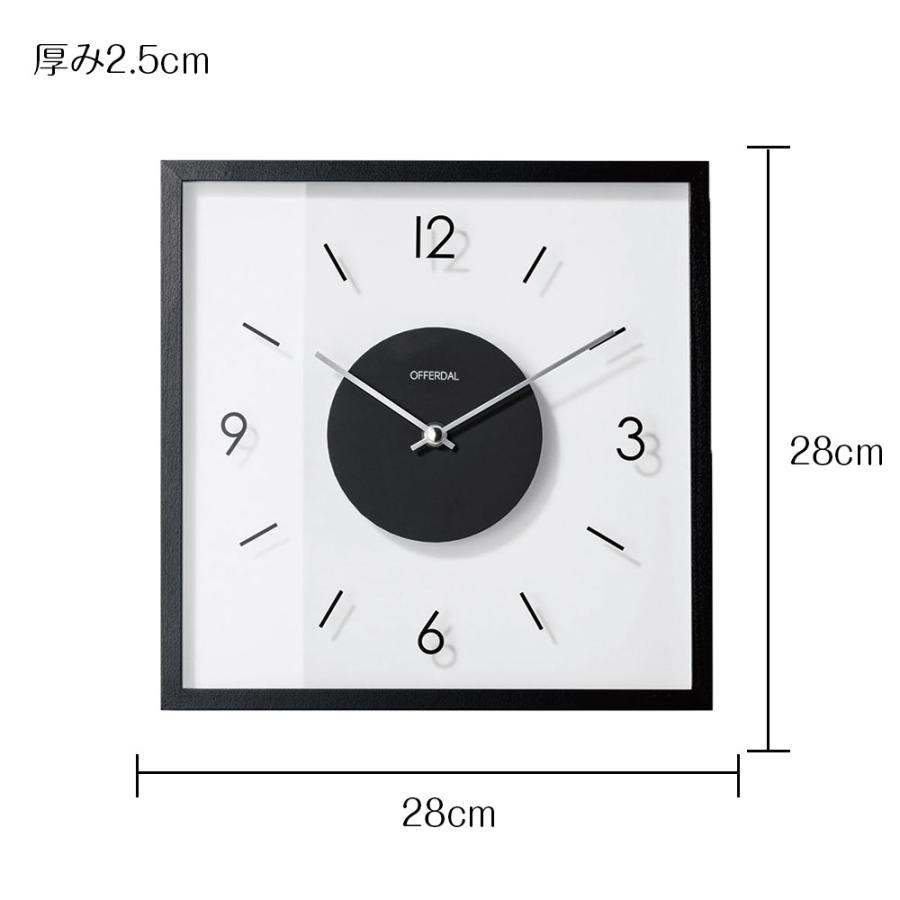INTERFORM（インターフォルム） 壁掛け時計 ポイント利用 ウォール