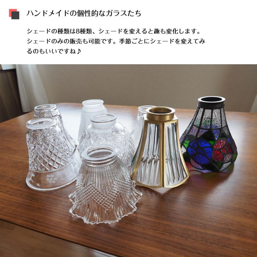 照明器具 アンティーク テーブルライト デスクライト ガラス ステンド