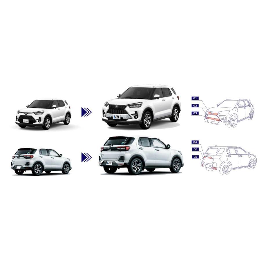 RAIZE（ライズ）LM エクステリアセット |  | 06