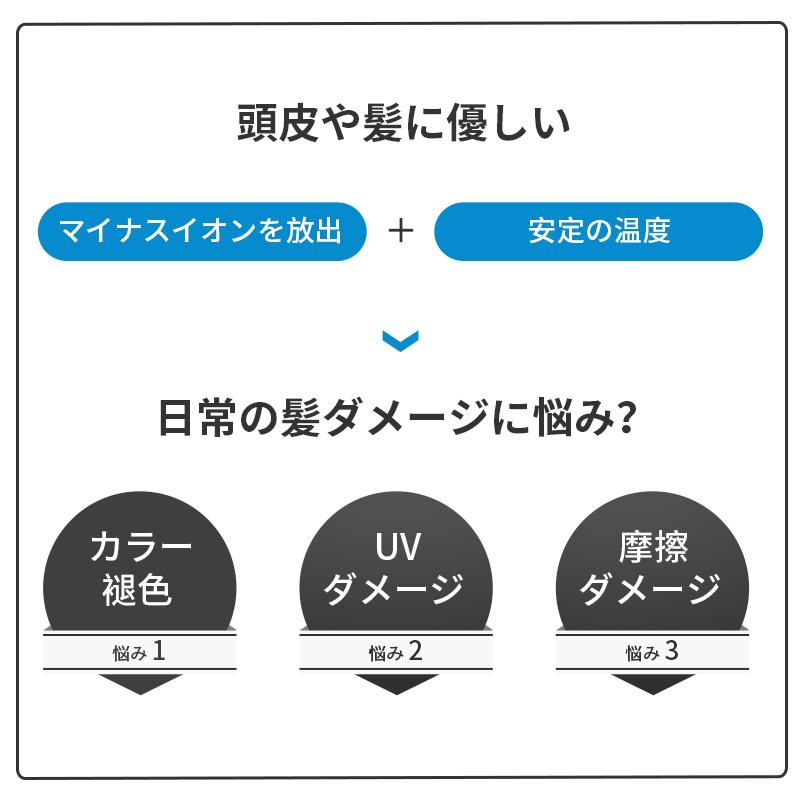 ドライヤー  おすすめ ヘアドライヤー 3段階風速 大風量 冷熱風 低騒音 速乾 過熱防止 軽量 恒温 温度調整 1500W 回転式折畳み ギフト(B1D090FHe) | Yihai | 09