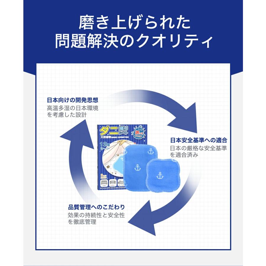 「クーポンで690円」ダニ取りシート ダニ 天然植物成分 1枚 ダニとり ダニ取り 防ダニ ダニ駆除 ダニシート ダニ取りマット ダニ捕りシート ダニ捕りマット |  | 08