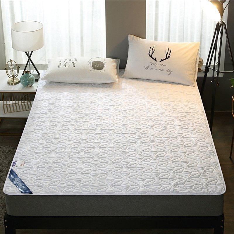 おねしょ対策 防水シート 防水敷きパッド 敷きパッド 防水 ダブル 150*200cm 洗える セミダブル  パット 敷きシーツ (hm150dsf.Hi) | ブランド登録なし | 02