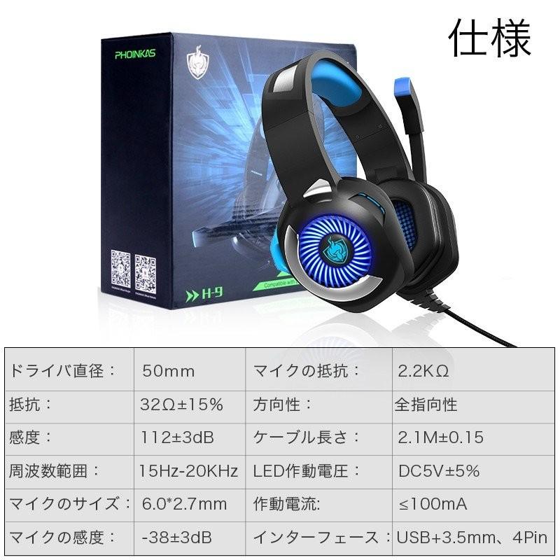 ゲーミングヘッドセット 有線 重低音 ヘッドホン ヘッドフォン Ps4 イヤホン 対応 Led付き 高音質 軽量 ヘッドセット マイク付き ゲーム用 Pc パソコン スカイプ Yihthon10 Askrtech 通販 Yahoo ショッピング
