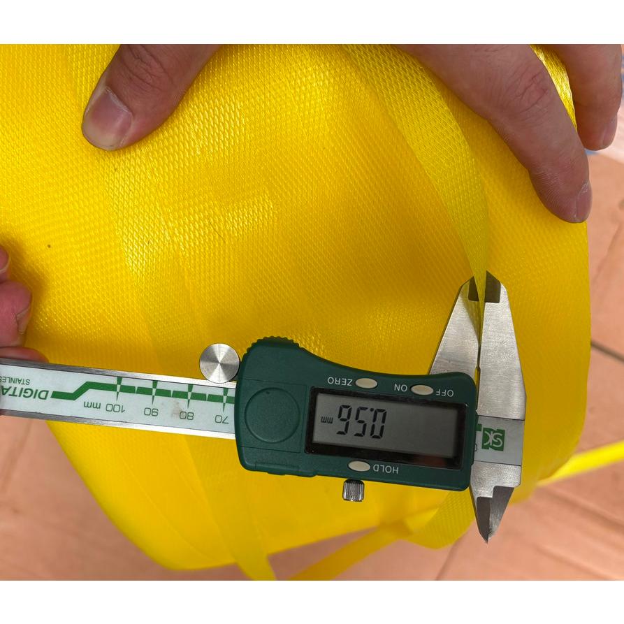 【即日発送】PP-「P」 3枚 PPバンド(中国直輸入品) 自動梱包機用 バンド 15.5mm幅 2500m 2巻