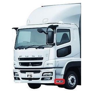 メッキステップロアーカバー 左右セット 三菱ふそう 大型 07スーパー